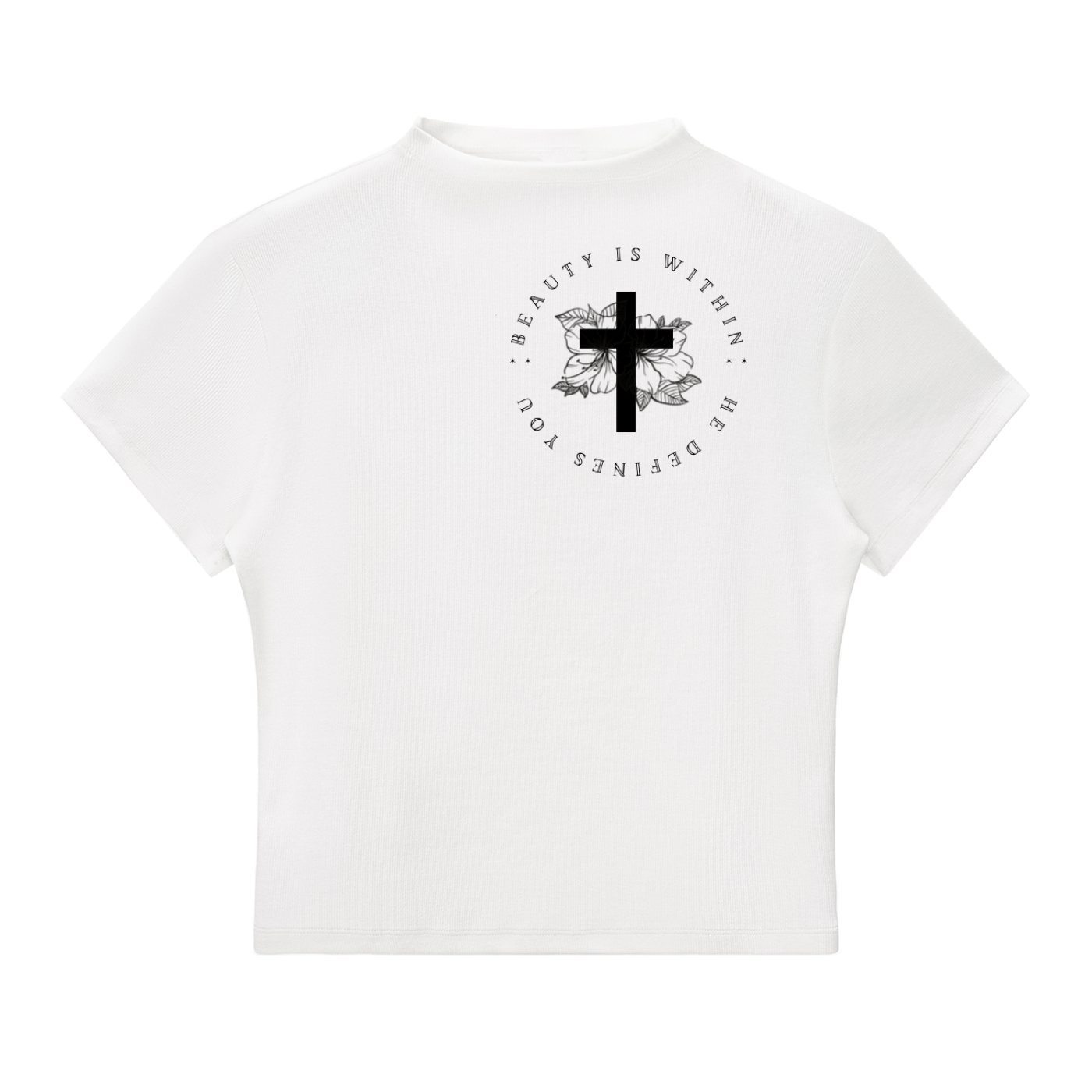 Essential Slim Fit Mock Neck T-Shirt