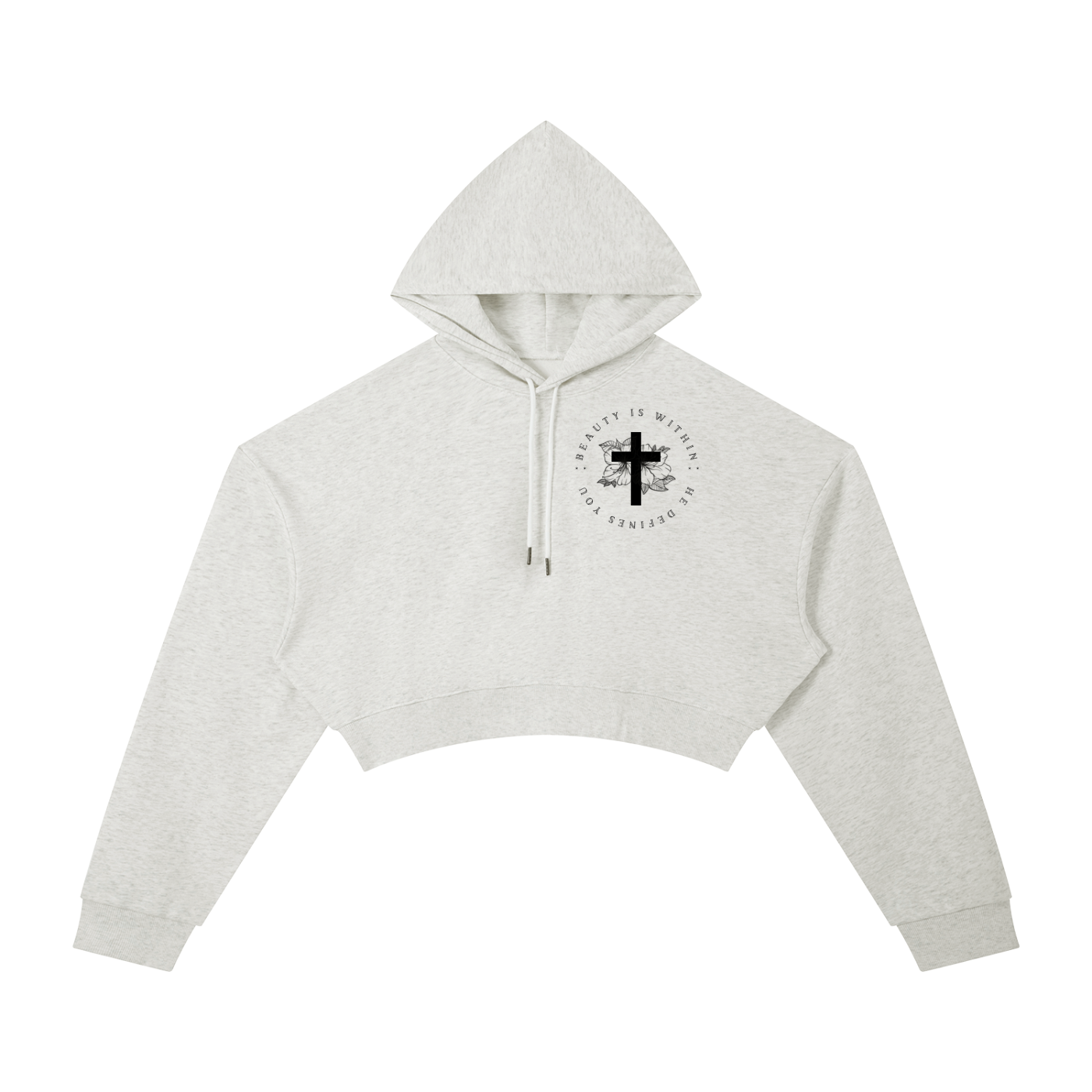 Essential Cropped Hoodie