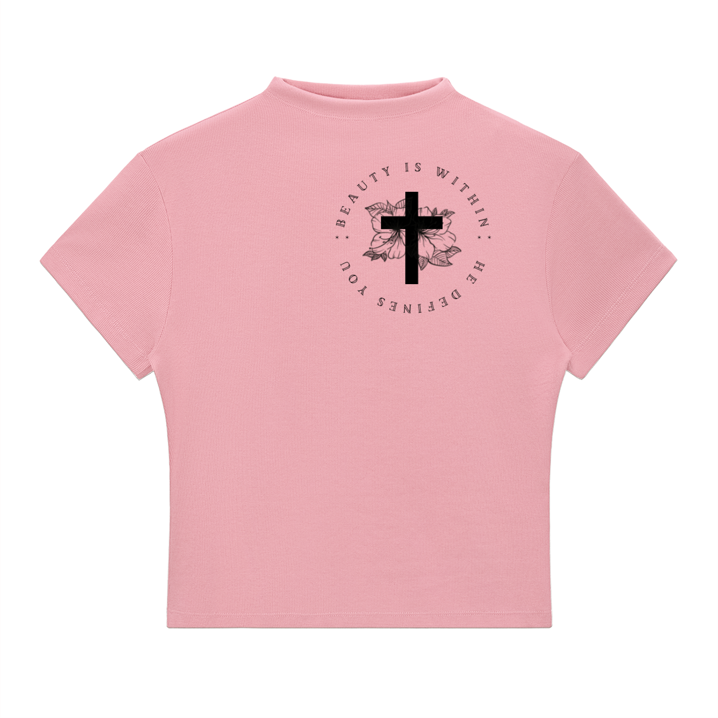 Essential Slim Fit Mock Neck T-Shirt