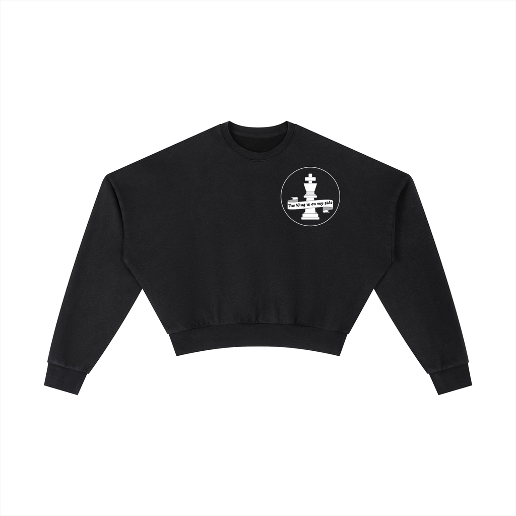 Vintage Washed Cropped Sweatshirt