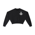 Vintage Washed Cropped Sweatshirt