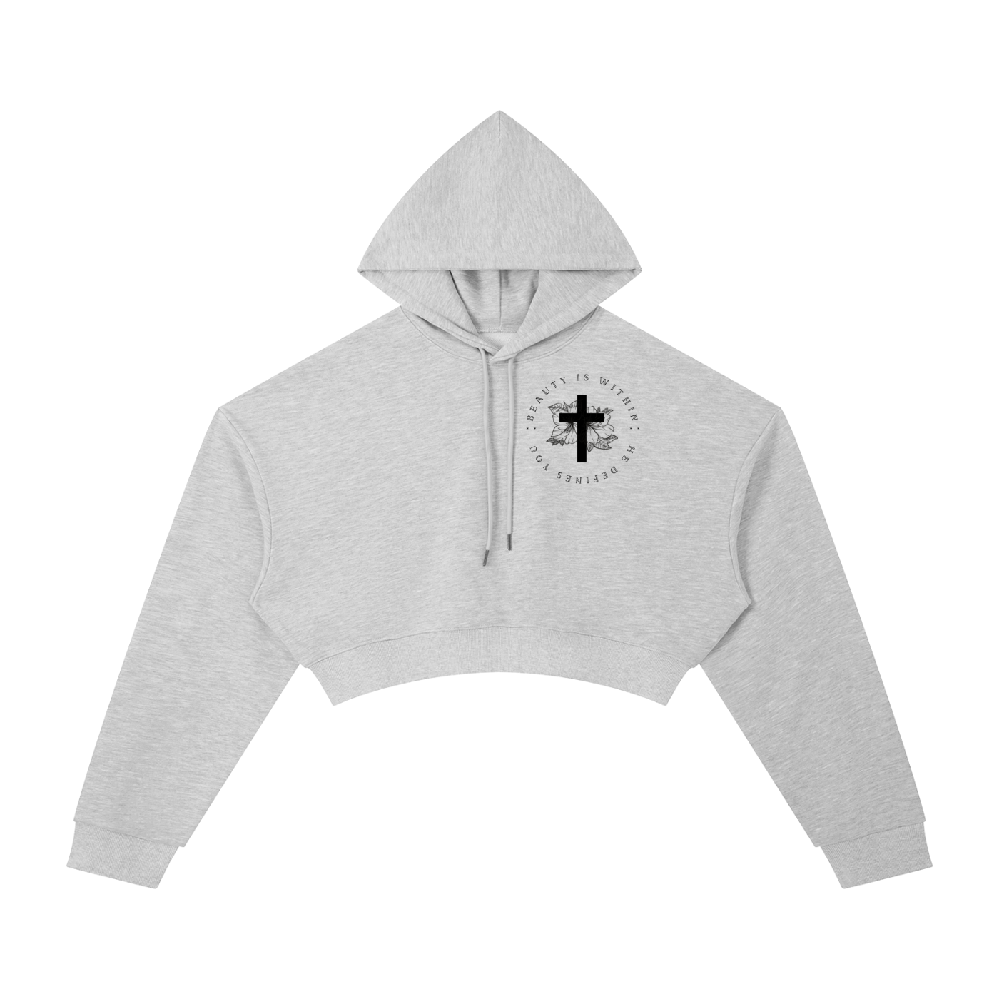 Essential Cropped Hoodie