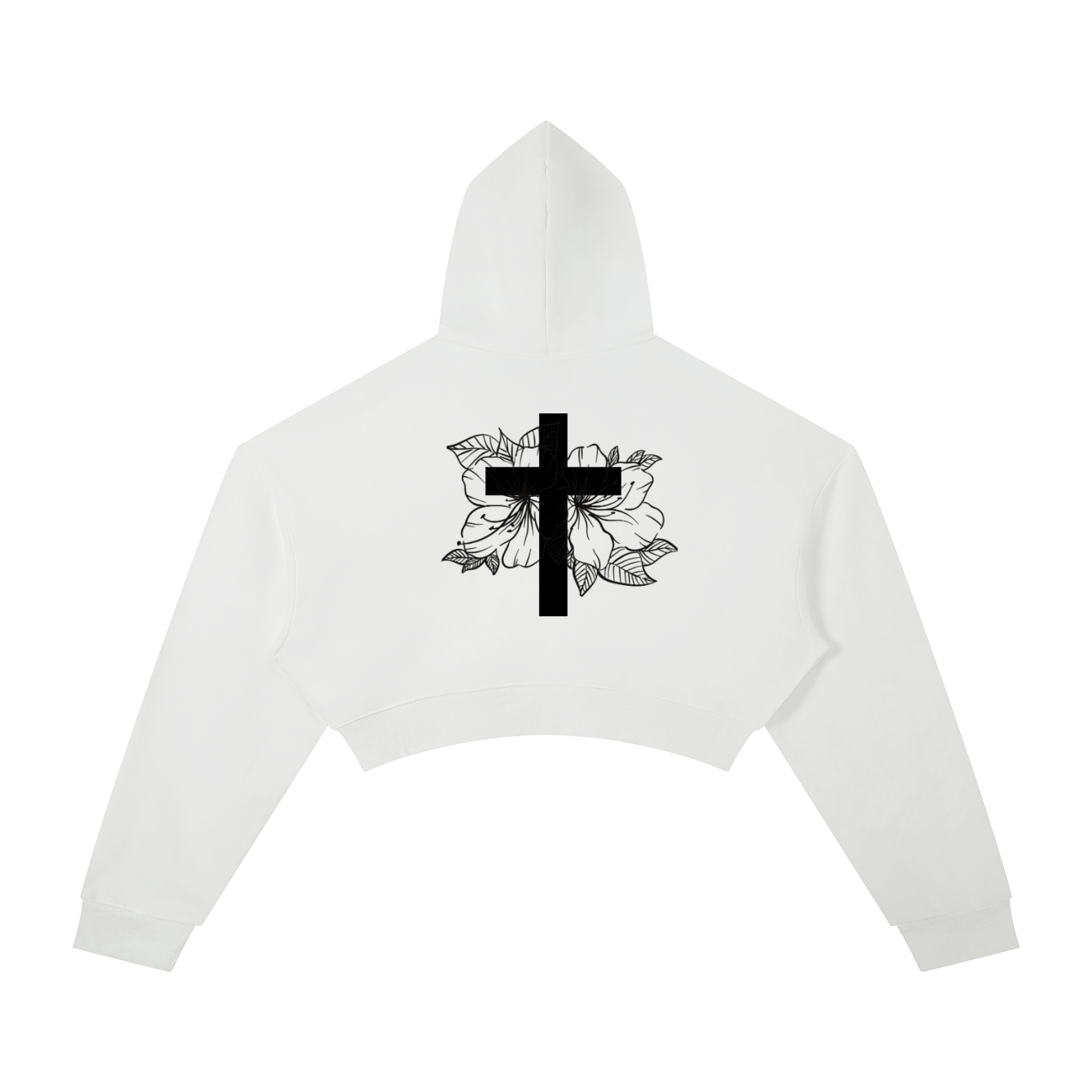 Essential Cropped Hoodie