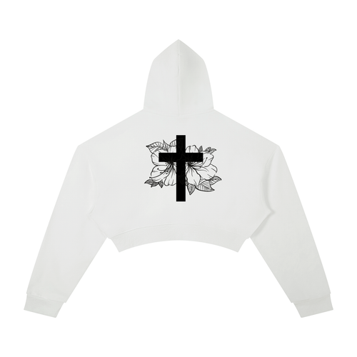 Essential Cropped Hoodie