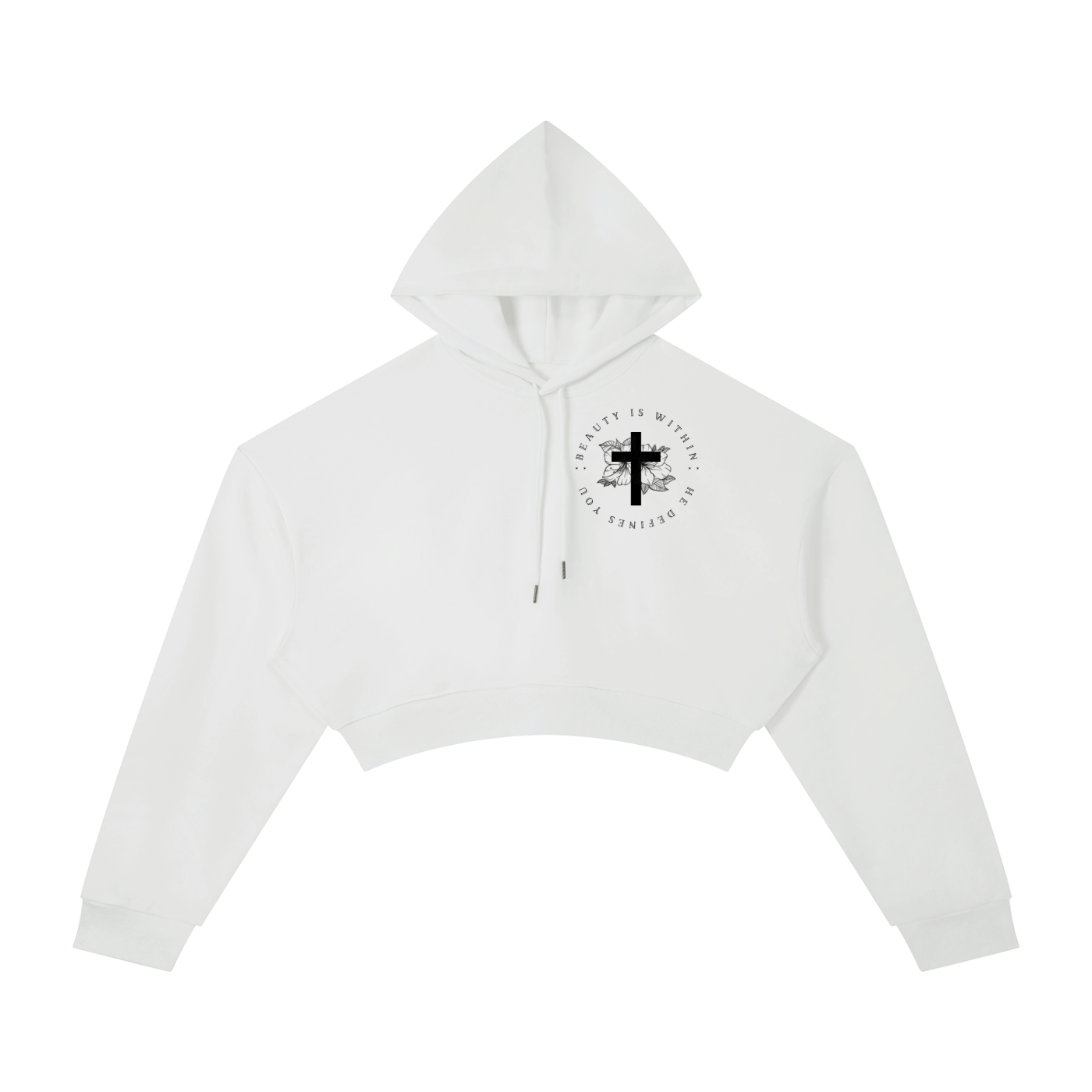 Essential Cropped Hoodie